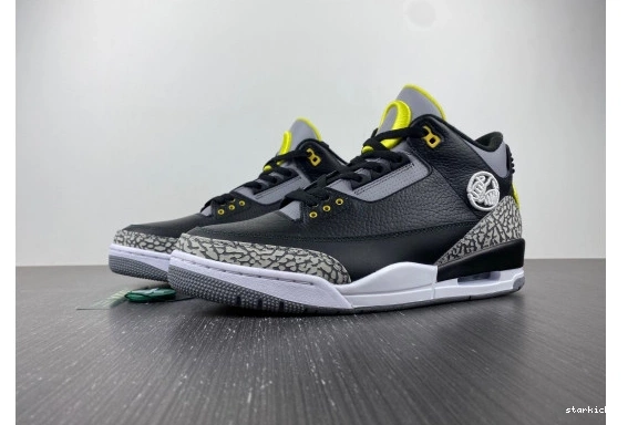 HO11-MNJDLS-5 3 Crew HO11-MNJDLS-5 Retro Pit Black Jordan Oregon Ducks 1109